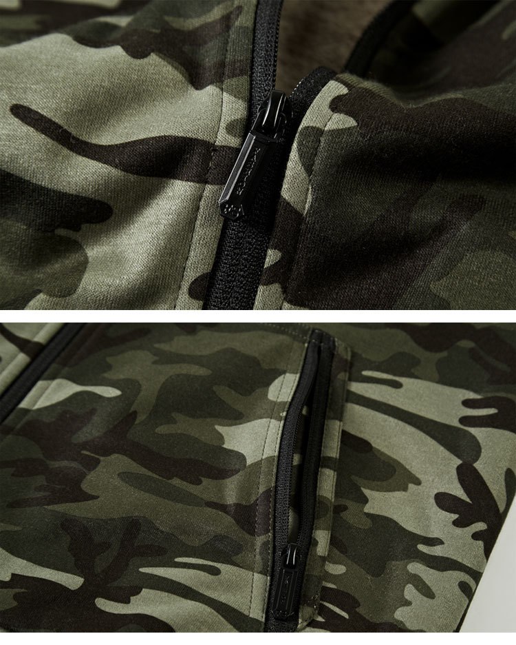 Men Hoodies New 2018 Autumn Winter Original Brand AFS JEEP Sweatshirts Healthy Breathable Military Army Camouflage Mens Coats