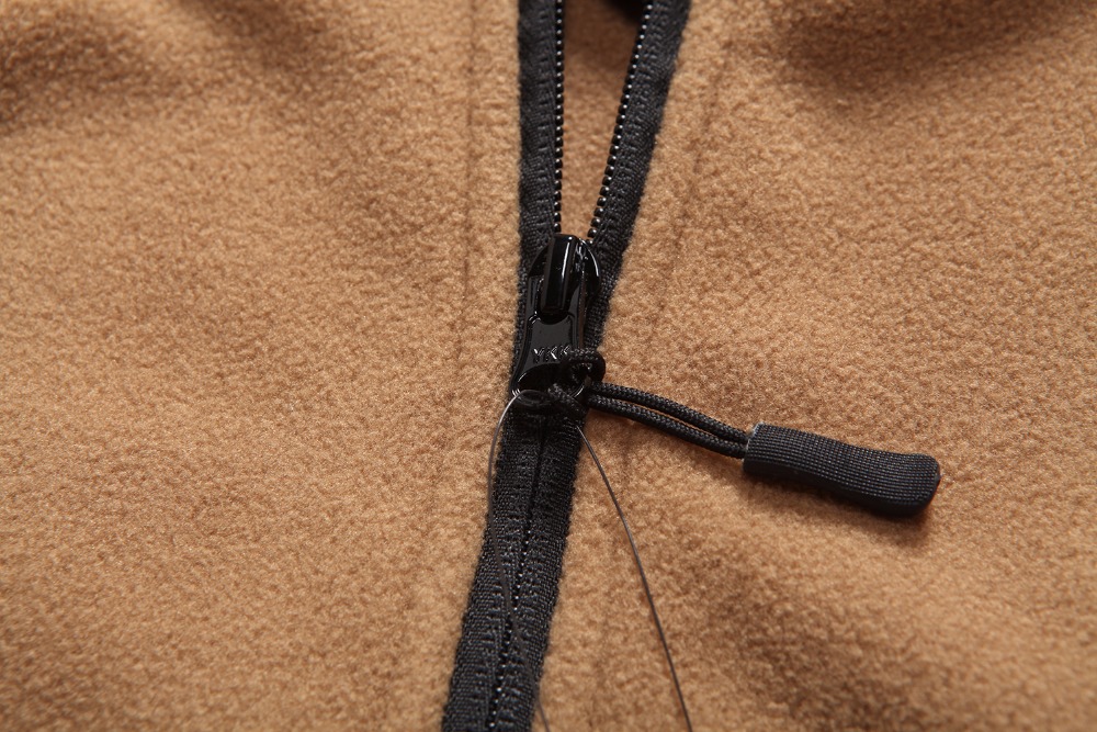 Outdoors Tactical Zipper Pocket Sharkskin Soft Shell Warm Thelmal Fleece Hoodies Cargi Army Jacket Men 3 Color