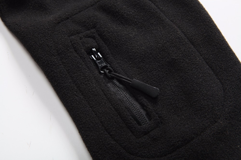 Outdoors Tactical Zipper Pocket Sharkskin Soft Shell Warm Thelmal Fleece Hoodies Cargi Army Jacket Men 3 Color