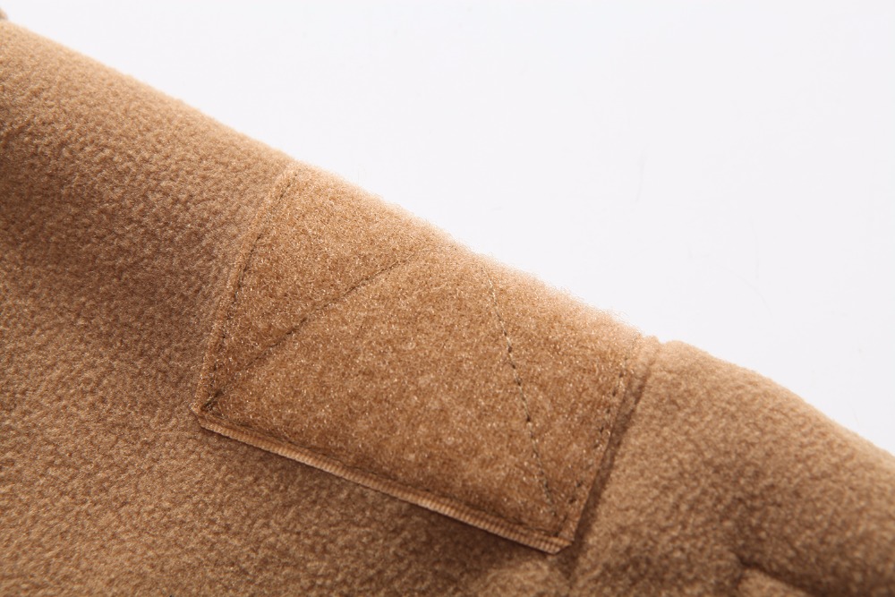 Outdoors Tactical Zipper Pocket Sharkskin Soft Shell Warm Thelmal Fleece Hoodies Cargi Army Jacket Men 3 Color