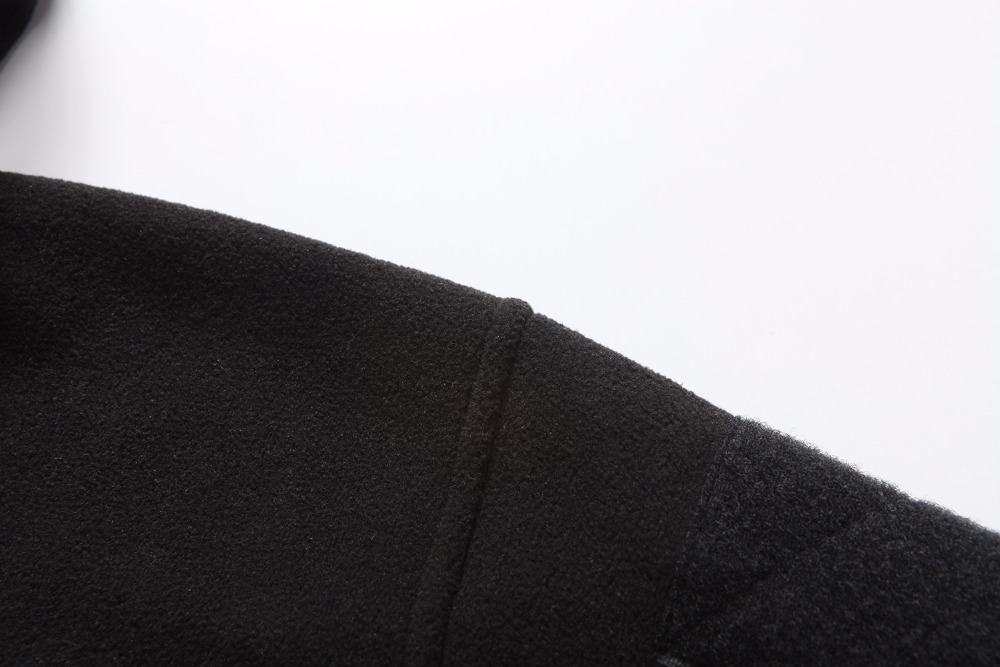 Outdoors Tactical Zipper Pocket Sharkskin Soft Shell Warm Thelmal Fleece Hoodies Cargi Army Jacket Men 3 Color