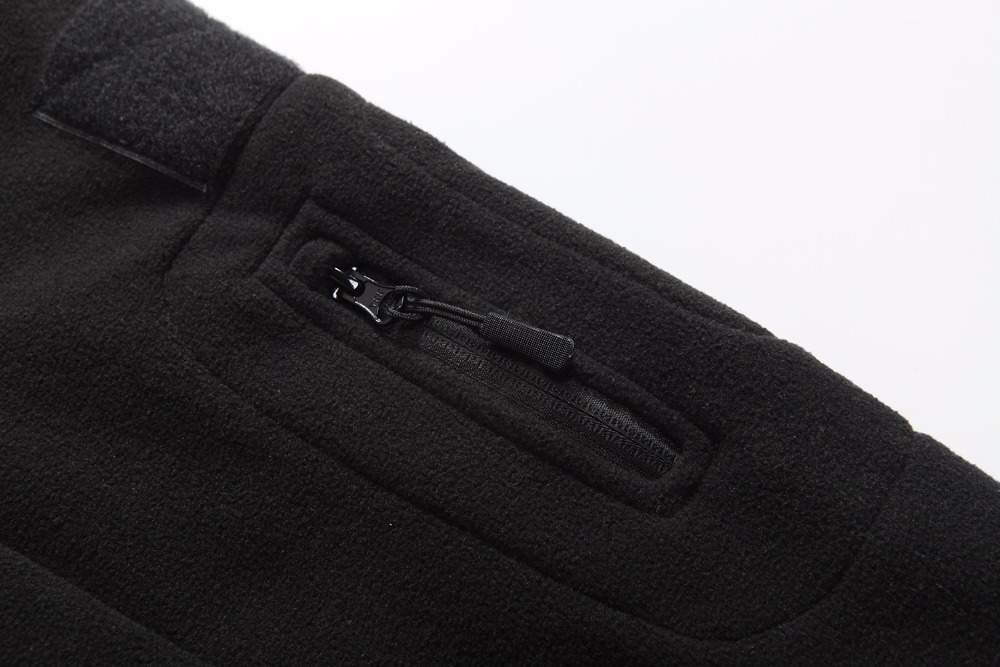 Outdoors Tactical Zipper Pocket Sharkskin Soft Shell Warm Thelmal Fleece Hoodies Cargi Army Jacket Men 3 Color