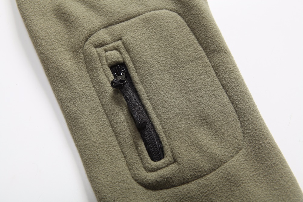 Outdoors Tactical Zipper Pocket Sharkskin Soft Shell Warm Thelmal Fleece Hoodies Cargi Army Jacket Men 3 Color