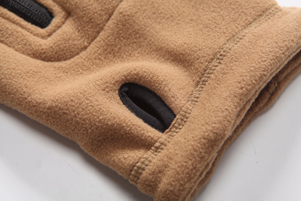 Outdoors Tactical Zipper Pocket Sharkskin Soft Shell Warm Thelmal Fleece Hoodies Cargi Army Jacket Men 3 Color