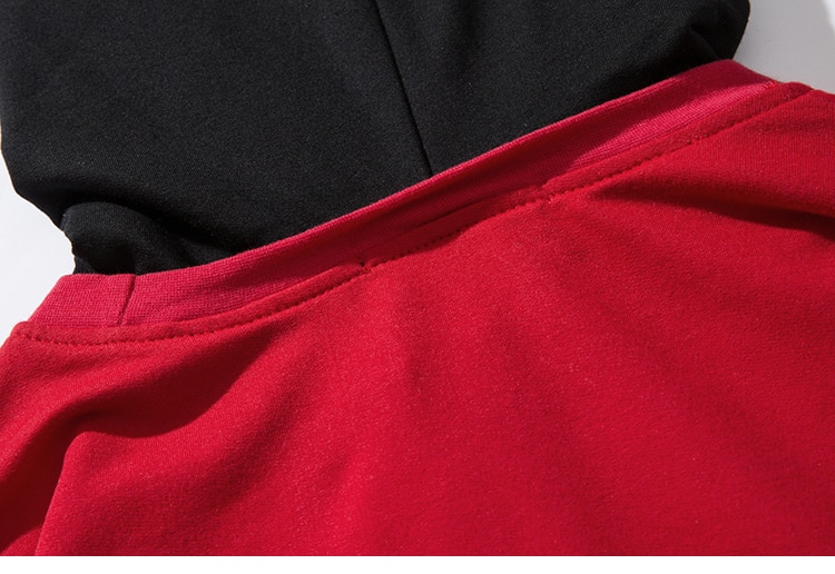 Harajuku Hoodie Short Sleeve Mens Plain Hoodies Korean Hip Hop Streetwear