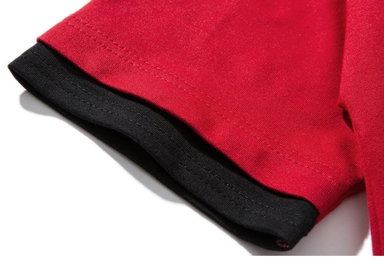 Harajuku Hoodie Short Sleeve Mens Plain Hoodies Korean Hip Hop Streetwear