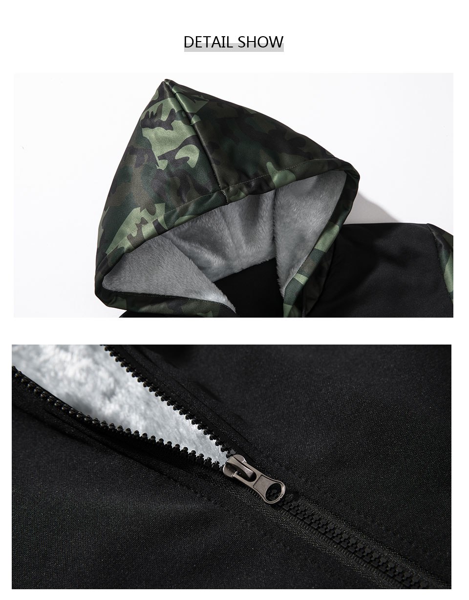 Tracksuit Men Fashion Thicken Velvet Casual Hooded Warm Thick Hoodie Solid Moleton Masculino Sweatshirt W13 Tracksuit Men Fashion Thicken Velvet Casual Hooded Warm Thick Hoodie Solid Moleton Masculino Sweatshirt W13