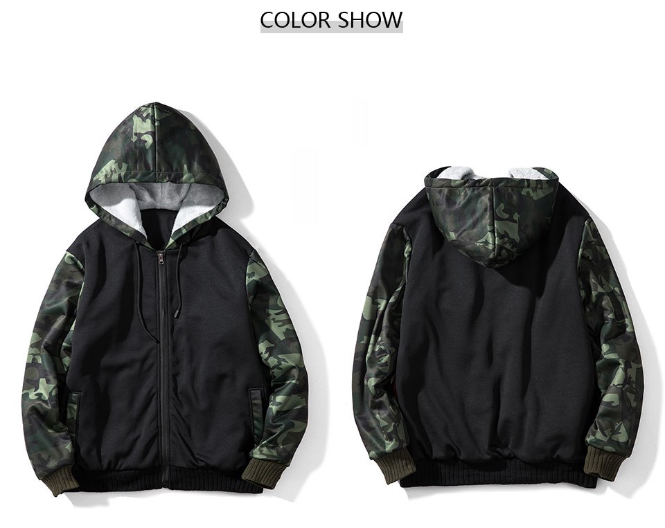 Tracksuit Men Fashion Thicken Velvet Casual Hooded Warm Thick Hoodie Solid Moleton Masculino Sweatshirt W13 Tracksuit Men Fashion Thicken Velvet Casual Hooded Warm Thick Hoodie Solid Moleton Masculino Sweatshirt W13