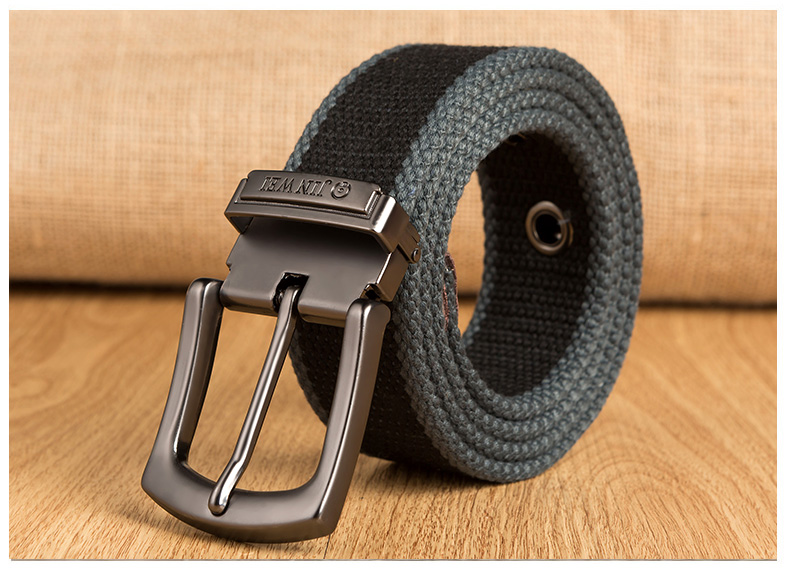 2017 Weave canvas belt men military workout Casual Jeans Brand Belt Young student needle Buckle-Belt Male Tactical waist Belt