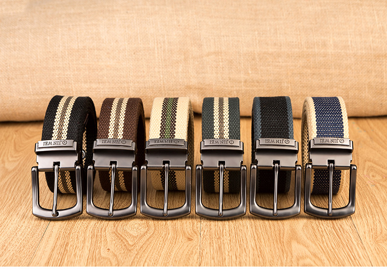 2017 Weave canvas belt men military workout Casual Jeans Brand Belt Young student needle Buckle-Belt Male Tactical waist Belt