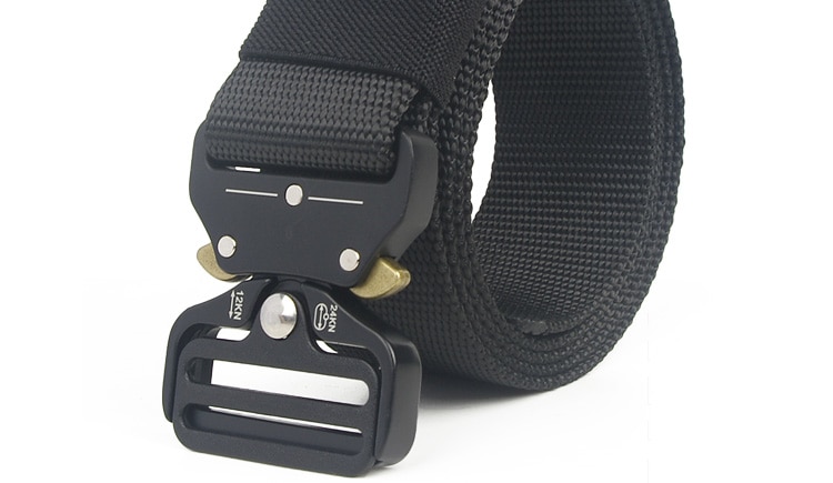 SupSindy Men&Women Tactical Belt 90--200+cm Quick release Military Nylon Belt Outdoor multifunctional Training Belt High Quality