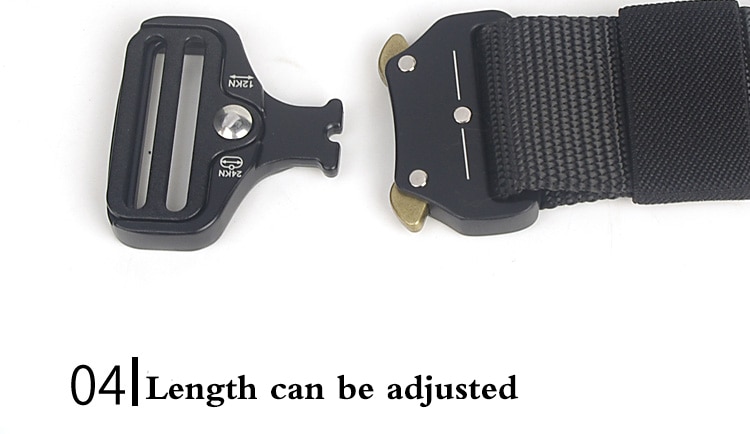 SupSindy Men&Women Tactical Belt 90--200+cm Quick release Military Nylon Belt Outdoor multifunctional Training Belt High Quality