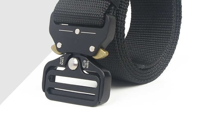 SupSindy Men&Women Tactical Belt 90--200+cm Quick release Military Nylon Belt Outdoor multifunctional Training Belt High Quality