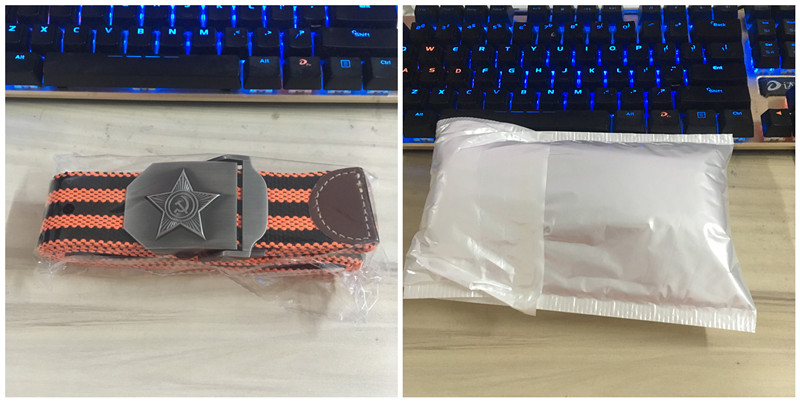 New Men & Women High Quality 3D Five Rays Star Military Belt Old CCCP Army Belt Patriotic Retired Soldiers Canvas Jeans Belt