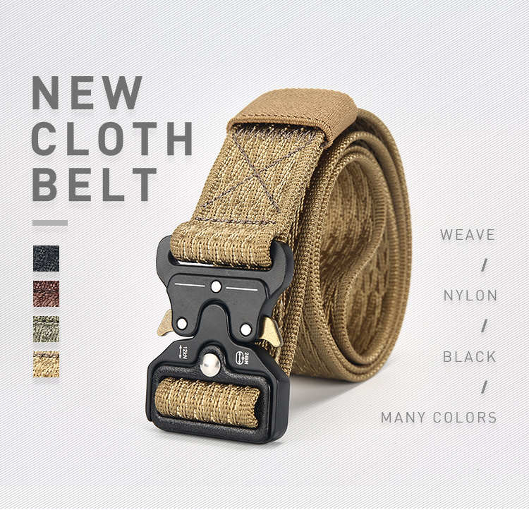 [DWTS]Mens Canvas Belt Male Tactical Belt Men Outdoor Army Belt 100% Nylon Training Military Belts High Quality cinturon tactico