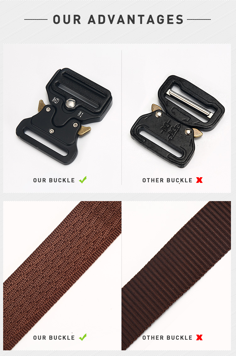 [DWTS]Mens Canvas Belt Male Tactical Belt Men Outdoor Army Belt 100% Nylon Training Military Belts High Quality cinturon tactico