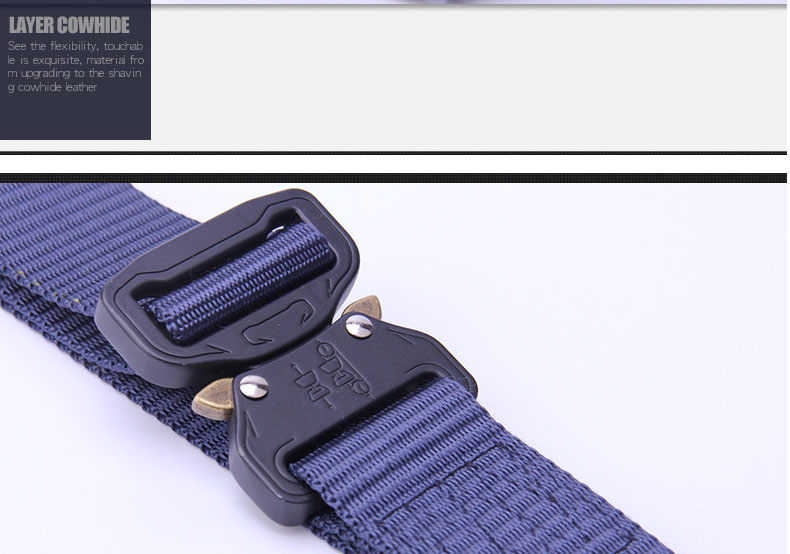 Nylon Belt Men Army Tactical Belt Military SWAT Combat Belts Knock Off Emergency Survival Straps Tactical Gear Dropship