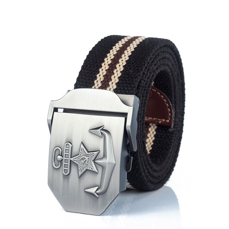 New Men & Women High Quality Military Belt Navy Of The USSR Canvas Strap Patriotic Retired Soldiers Jeans Tactical Belt