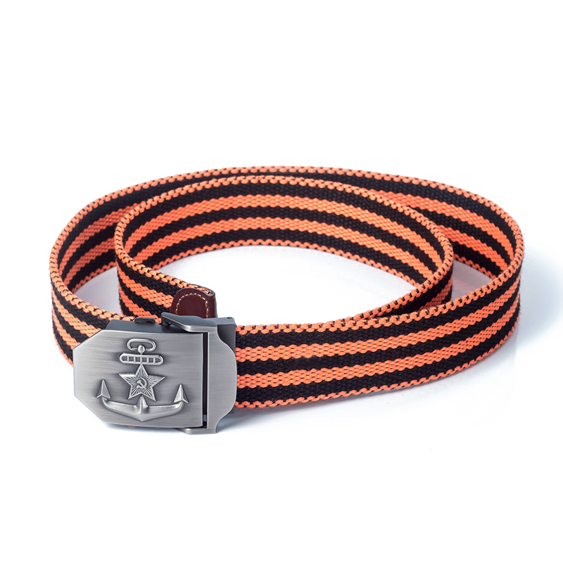 New Men & Women High Quality Military Belt Navy Of The USSR Canvas Strap Patriotic Retired Soldiers Jeans Tactical Belt