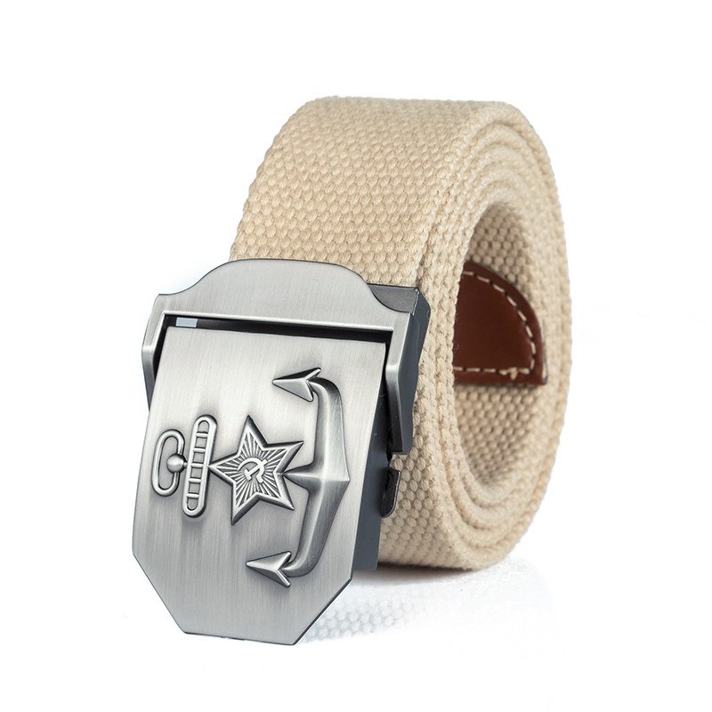 New Men & Women High Quality Military Belt Navy Of The USSR Canvas Strap Patriotic Retired Soldiers Jeans Tactical Belt