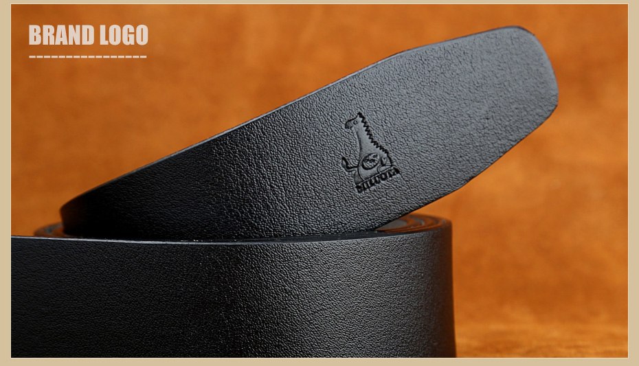 [MILUOTA] Designer Belts Men High Quality Genuine Leather Belt for Men Luxury Ceinture Homme Military Style 130CM MU012