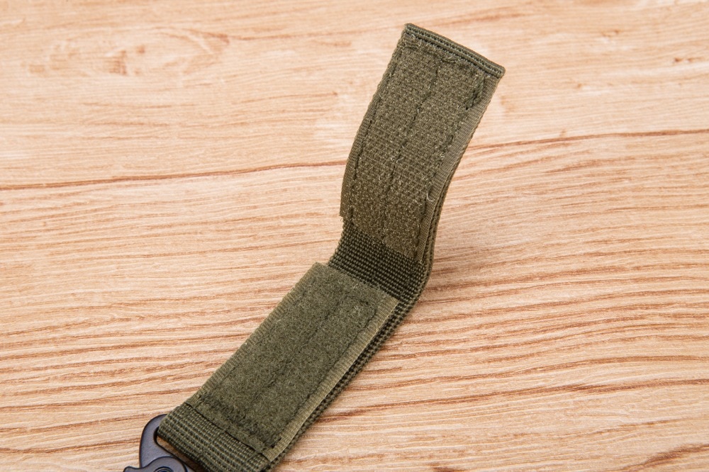 Men's canvas clasp Colorful Keychain Military nylon metal button Oyster mouth shape Paste belts Cool alloy buckle men eagle belt