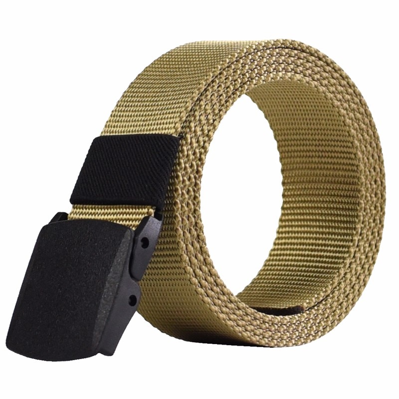 110-130CM Outdoor Nylon Belt Male Army Military Tactical Belt Men's Waist Canvas Belts Cummerbunds Strap
