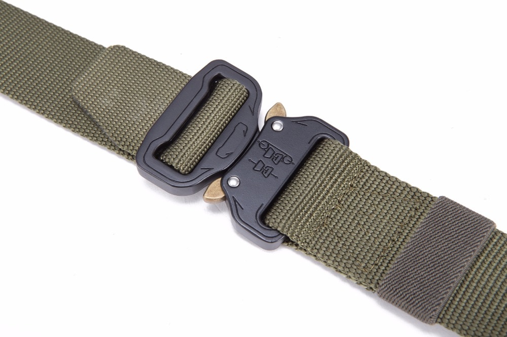 New Nylon Belt Men Army Tactical Molle Military Swat Combat Knock Off 