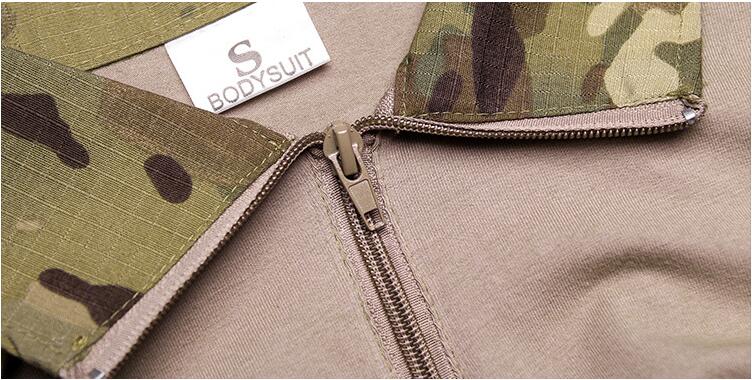 Combat Shirt Men Long Sleeve Military Style Tactical T-shirts US Army Camouflage Multicam Airsoft Special SWAT t shirts for Man Combat Shirt Men Long Sleeve Military Style Tactical T-shirts US Army Camouflage Multicam Airsoft Special SWAT t shirts for Man