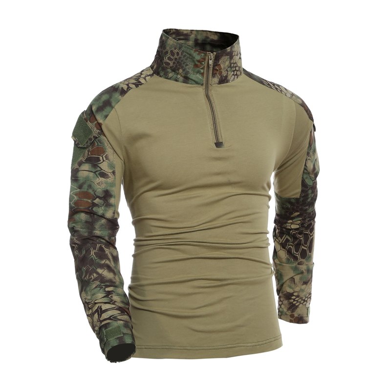 Combat Shirt Men Long Sleeve Military Style Tactical T-shirts US Army Camouflage Multicam Airsoft Special SWAT t shirts for Man Combat Shirt Men Long Sleeve Military Style Tactical T-shirts US Army Camouflage Multicam Airsoft Special SWAT t shirts for Man