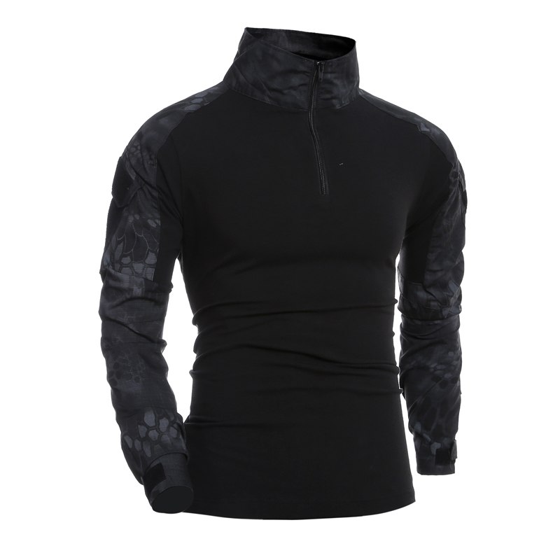 Combat Shirt Men Long Sleeve Military Style Tactical T-shirts US Army Camouflage Multicam Airsoft Special SWAT t shirts for Man Combat Shirt Men Long Sleeve Military Style Tactical T-shirts US Army Camouflage Multicam Airsoft Special SWAT t shirts for Man