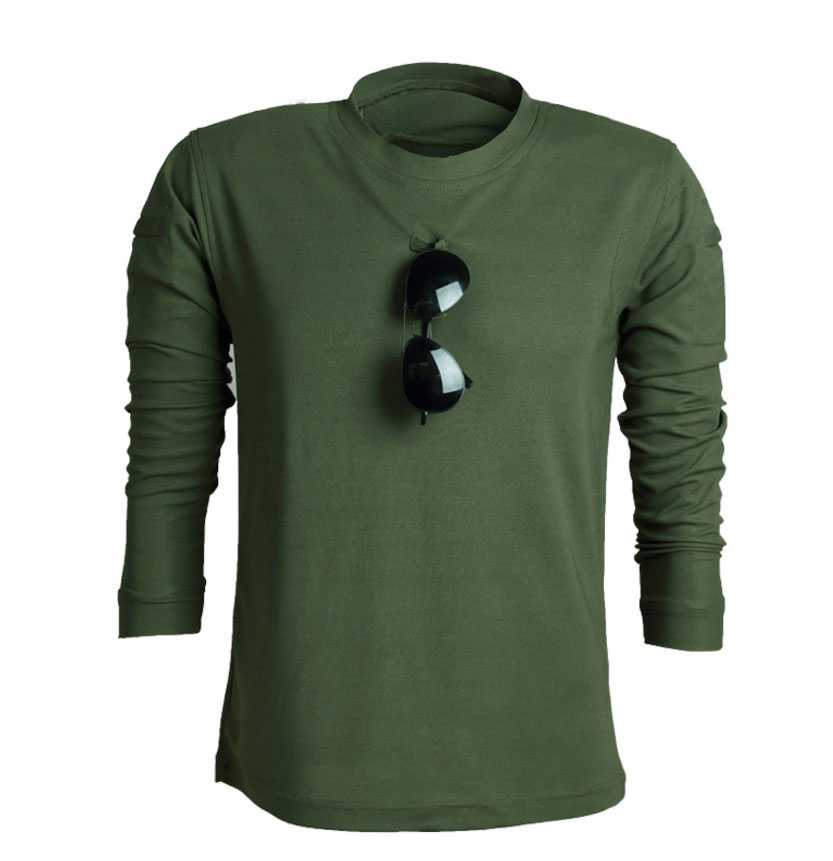 Men Tactical Military Camouflage T Shirt Long Breathable Quick Dry US Army Combat Full Sleeve T-Shirts Male