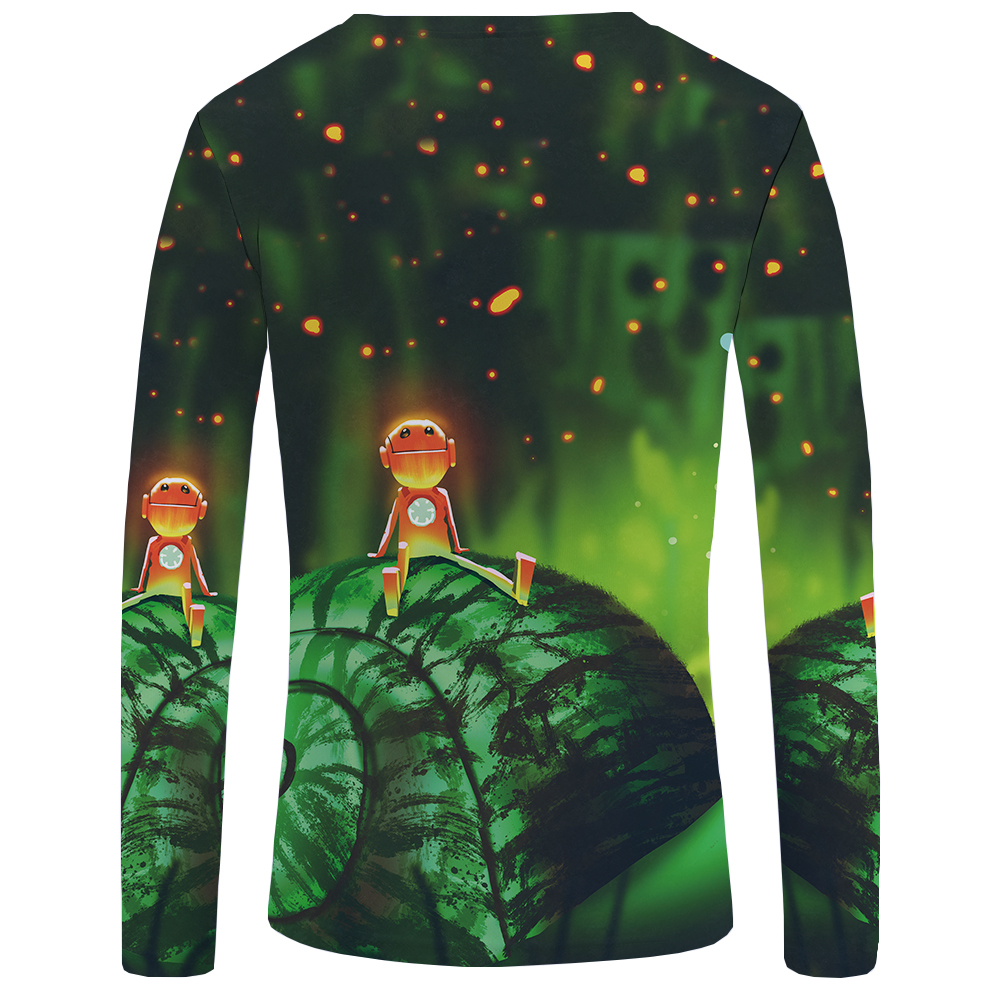 KYKU Brand Skull Long sleeve T shirt Germany Tshirt Military Clothes Punk Tops Gothic Funny T shirts Tees Men Fashion Top Tee