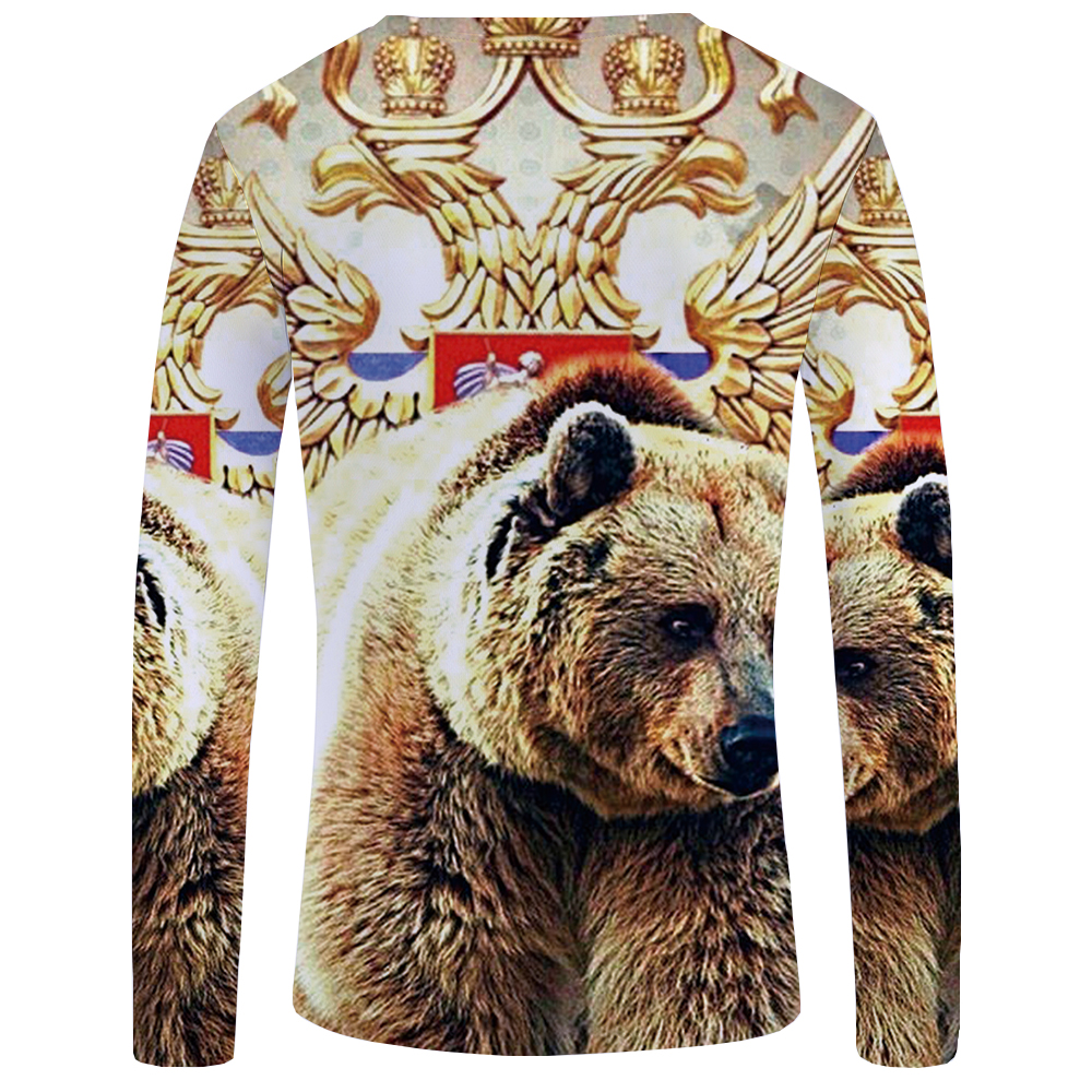 KYKU Brand Skull Long sleeve T shirt Germany Tshirt Military Clothes Punk Tops Gothic Funny T shirts Tees Men Fashion Top Tee