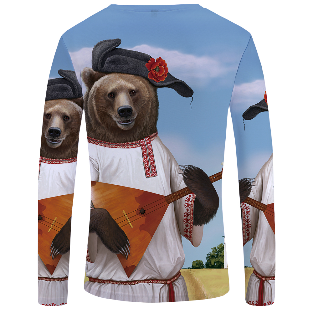 KYKU Brand Skull Long sleeve T shirt Germany Tshirt Military Clothes Punk Tops Gothic Funny T shirts Tees Men Fashion Top Tee