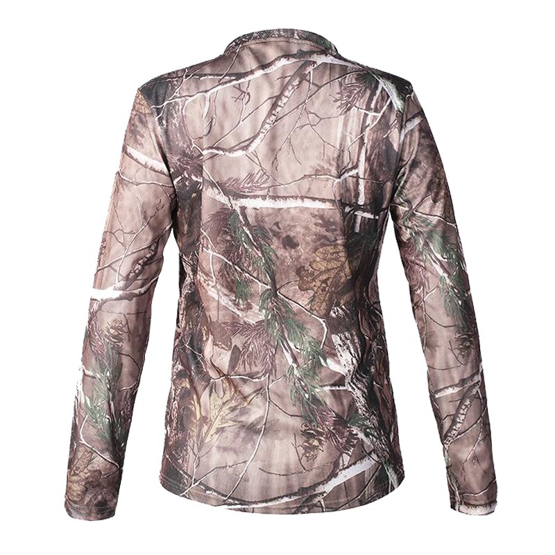 2018 New Tactical Military Camouflage T Shirt Male Breathable Quick Dry US Army Combat Full Sleeve Outwear T-shirt for Men S-3XL