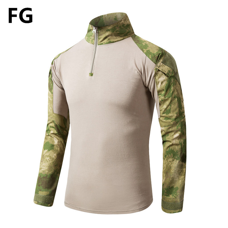 MEGE Men Military Airsoft Combat Shirt Frog Shirt, Tactical Gear Multicam Typhon Lightweight Rapid Assault Long Sleeve Shirt MEGE Men Military Airsoft Combat Shirt Frog Shirt, Tactical Gear Multicam Typhon Lightweight Rapid Assault Long Sleeve Shirt