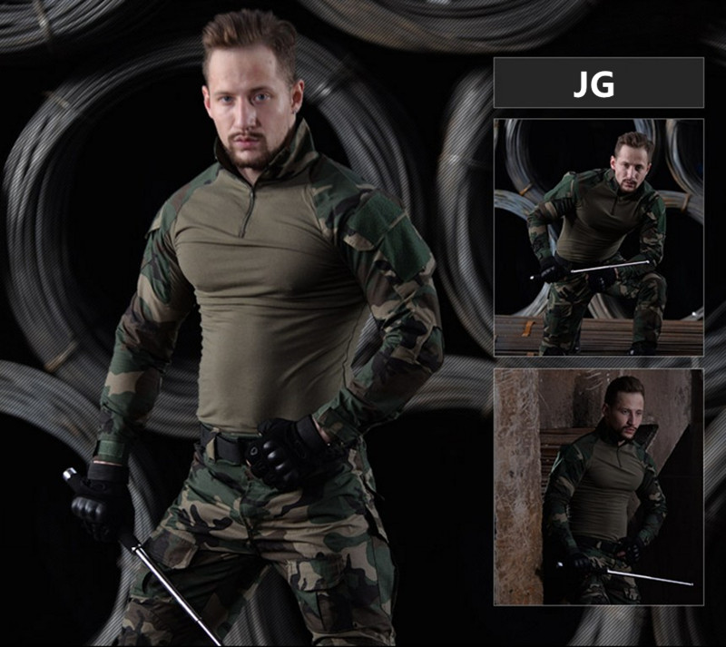 MEGE Men Military Airsoft Combat Shirt Frog Shirt, Tactical Gear Multicam Typhon Lightweight Rapid Assault Long Sleeve Shirt MEGE Men Military Airsoft Combat Shirt Frog Shirt, Tactical Gear Multicam Typhon Lightweight Rapid Assault Long Sleeve Shirt