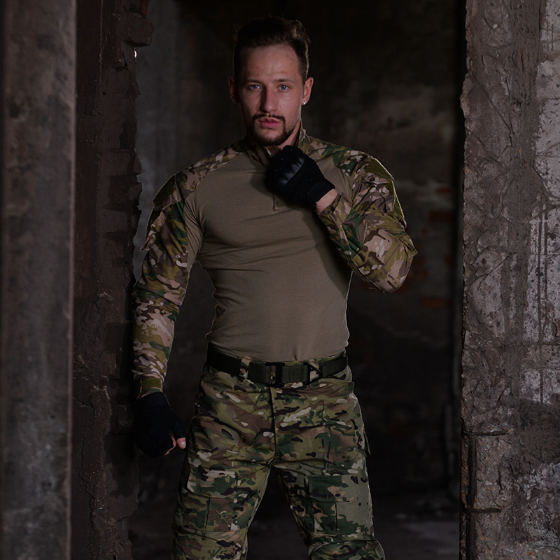 MEGE Men Military Airsoft Combat Shirt Frog Shirt, Tactical Gear Multicam Typhon Lightweight Rapid Assault Long Sleeve Shirt MEGE Men Military Airsoft Combat Shirt Frog Shirt, Tactical Gear Multicam Typhon Lightweight Rapid Assault Long Sleeve Shirt