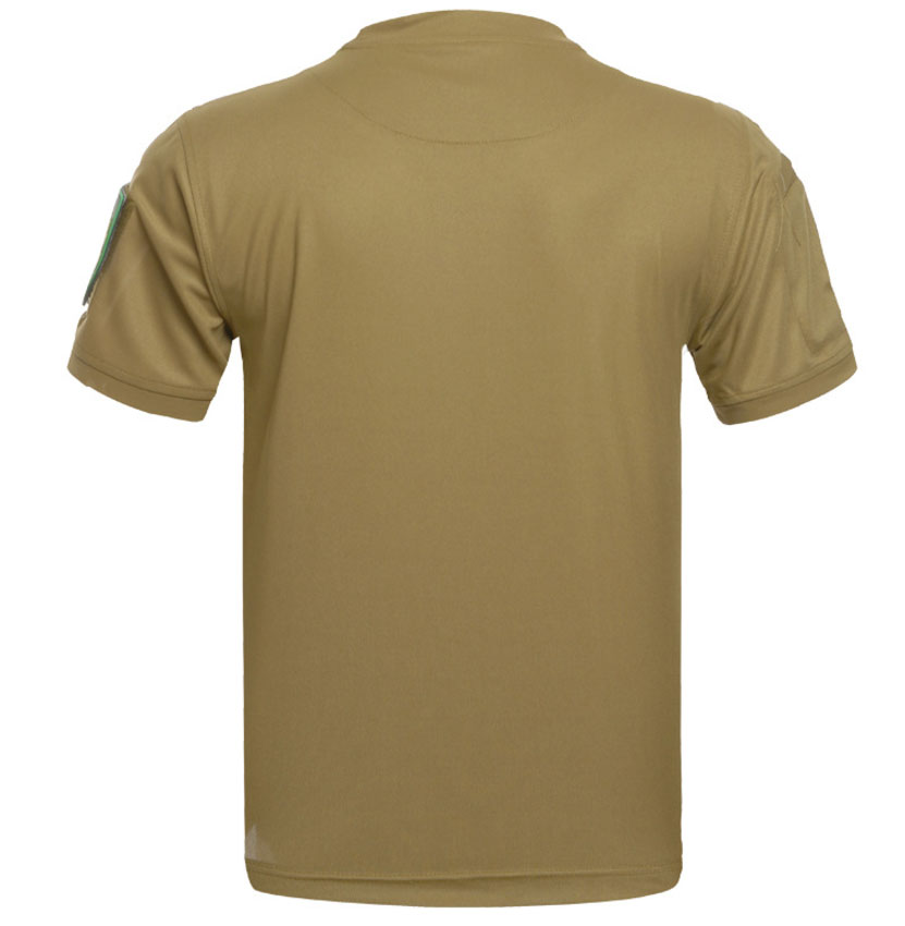 Men Tactical T-shirt Military Polyester Army Short Sleeve - Military ...