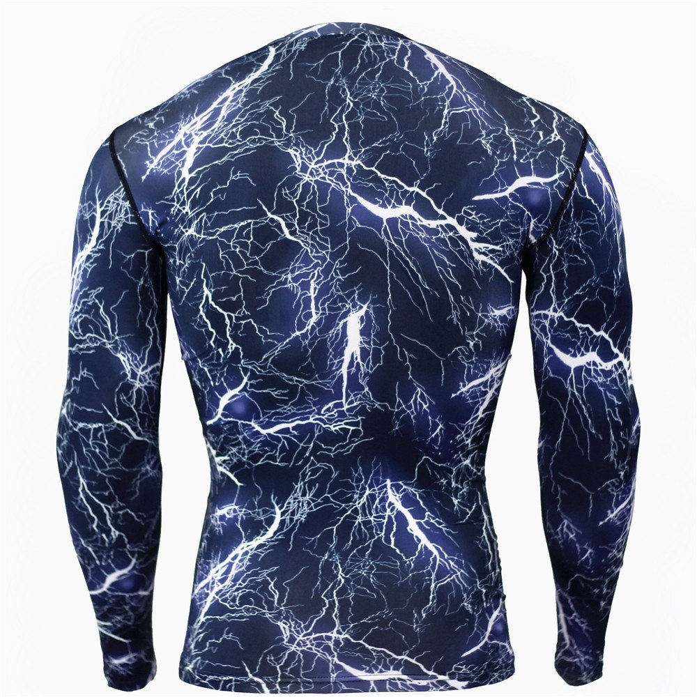 New Camouflage Military T Shirt Bodybuilding Tights Fitness Men Quick Dry Camo Long Sleeve T Shirts Crossfit Compression Shirt