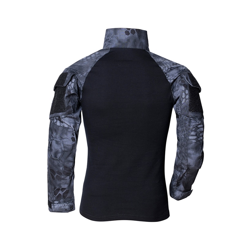 Men Summer Army Combat Tactical T Shirt Military Camouflage Long Sleeve Military T-shirts Man Clothes Airsoft Paintball No Pads Men Summer Army Combat Tactical T Shirt Military Camouflage Long Sleeve Military T-shirts Man Clothes Airsoft Paintball No Pads