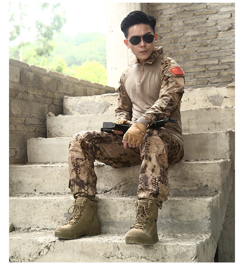 Winter/Autumn Men Desert Military Tactical Boots Army Outdoor Hiking Boot Fashion Casual Shoes Waterproof Man Work Combat Boots