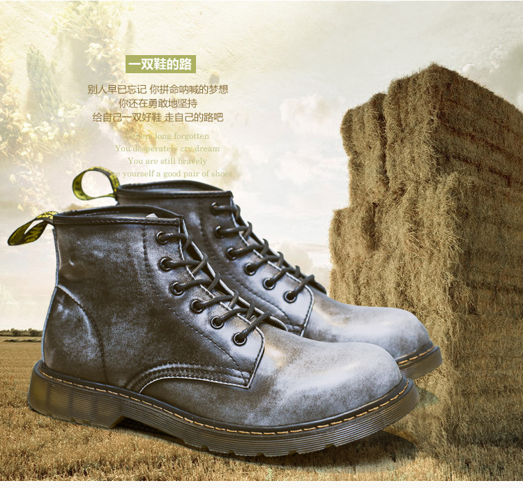 Men snow Boots 2019 British desert Vintage Classic Genuine leather military Boots Thick Heel Motorcycle Men's Shoe Men snow Boots 2019 British desert Vintage Classic Genuine leather military Boots Thick Heel Motorcycle Men's Shoe