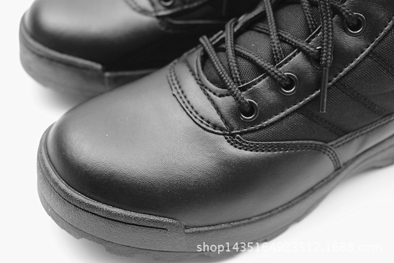 SWAT Us Military Leather Combat Boots for Men Combat Bot Infantry Tactical Boots Askeri Bot Army Bots Army Shoes Outdoor Work
