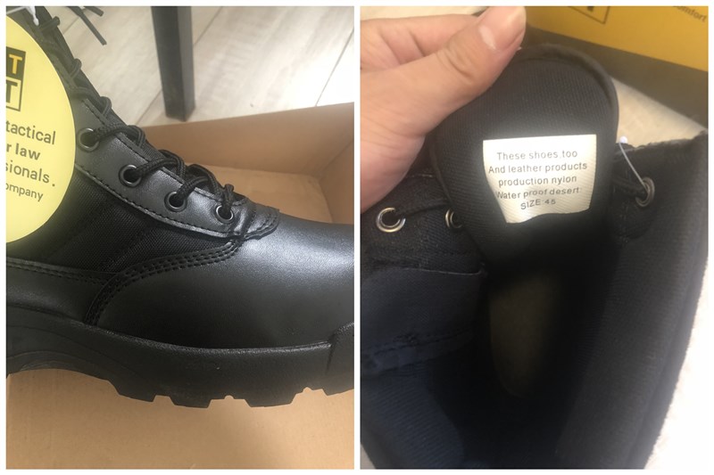 SWAT Us Military Leather Combat Boots for Men Combat Bot Infantry Tactical Boots Askeri Bot Army Bots Army Shoes Outdoor Work