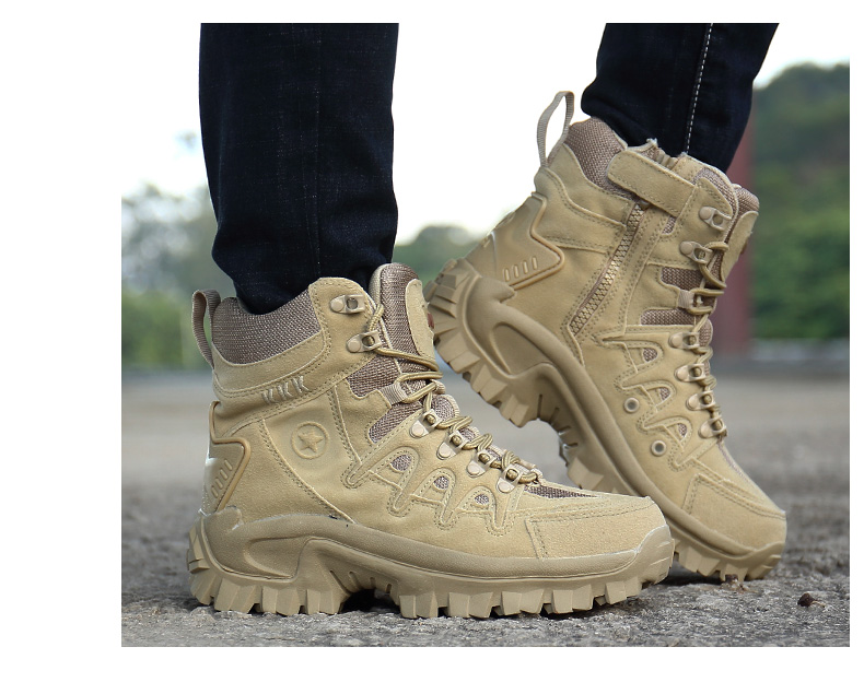 Winter/Autumn Men High Quality Brand Military Leather Boots Special Force Tactical Desert Combat Boats Outdoor Shoes Snow Boots Winter/Autumn Men High Quality Brand Military Leather Boots Special Force Tactical Desert Combat Boats Outdoor Shoes Snow Boots