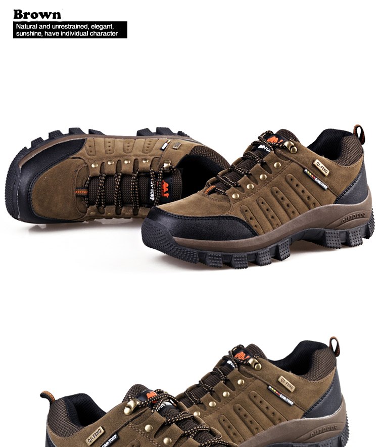 COOLVFATBO Military Tactical Boots For Men Leather Outdoors Round Toe Sneakers Mens Combat Desert Casual Shoes Plus Size 36-47