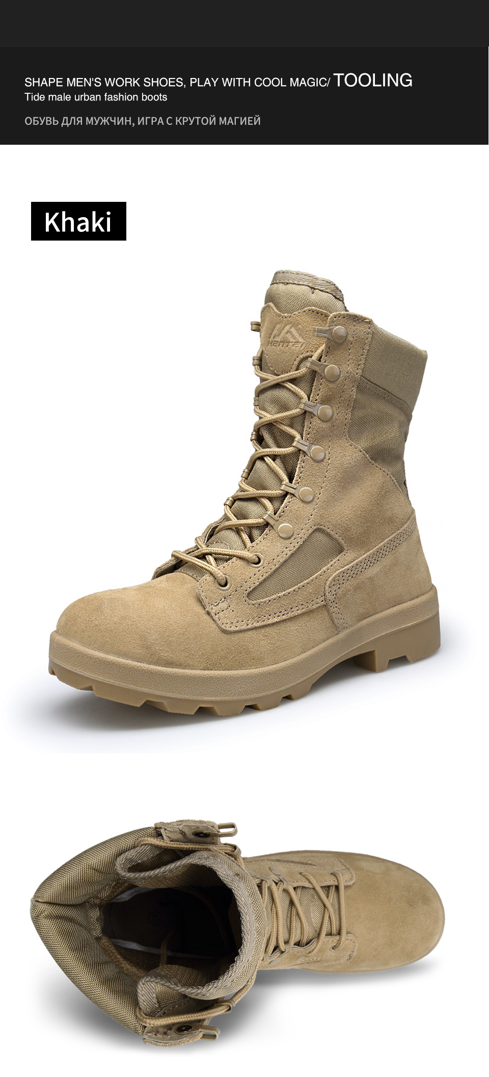 Winter Military Boots Men Botas Militares Quality Men's Tactical military Combat Boots Army Work Shoes Leather Askeri Bot Men's