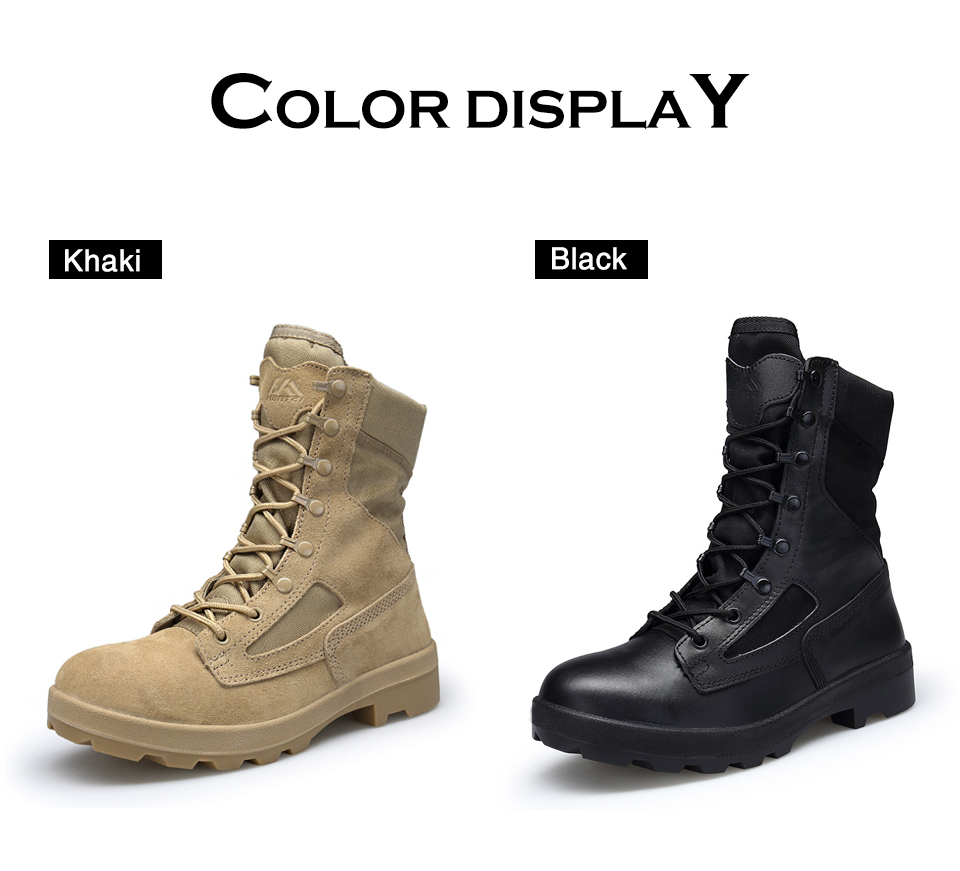 Winter Military Boots Men Botas Militares Quality Men's Tactical military Combat Boots Army Work Shoes Leather Askeri Bot Men's